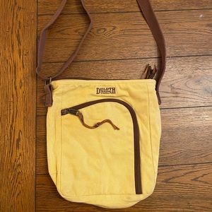 Duluth trading co. Cute yellow bag.